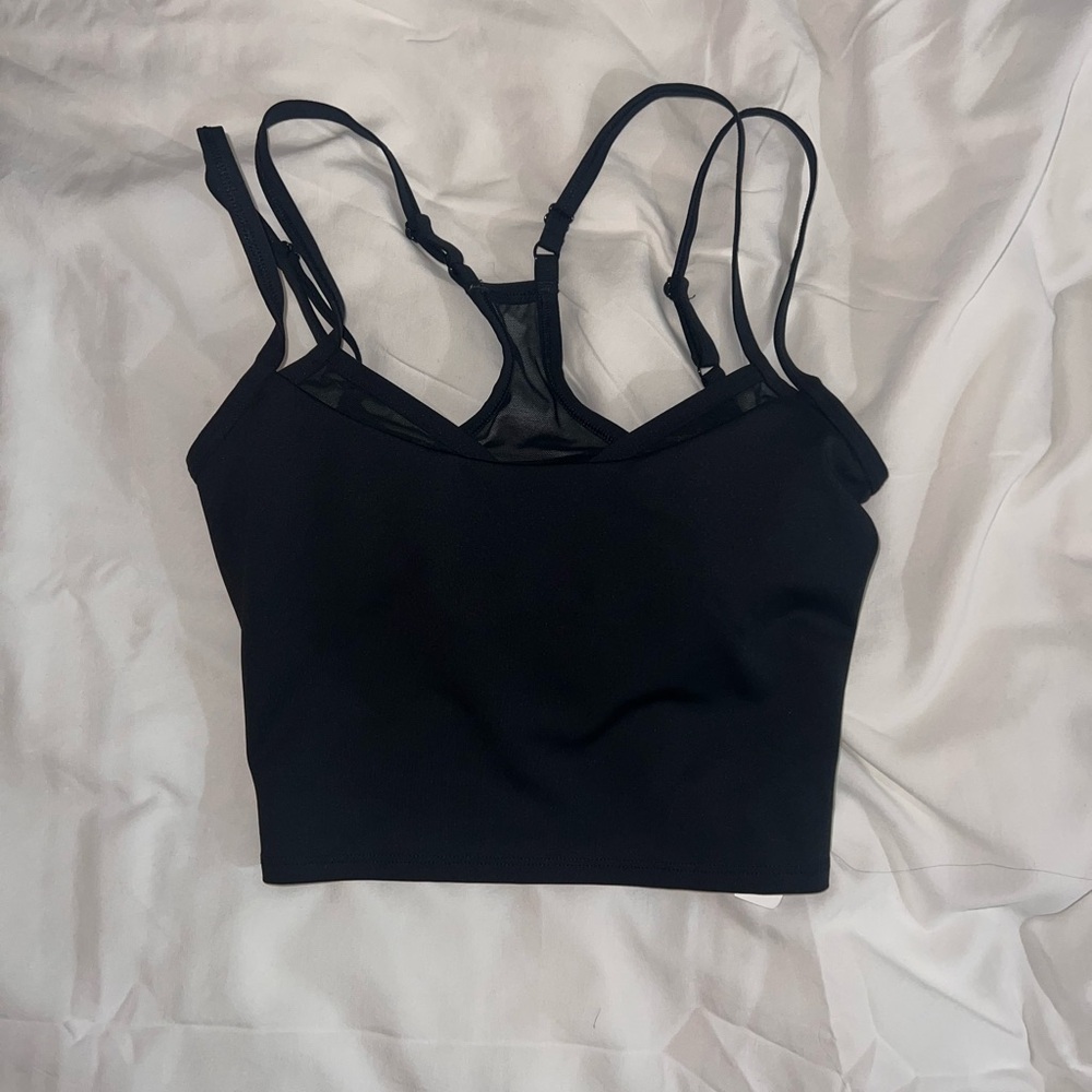 ALO Yoga Black Crop Top